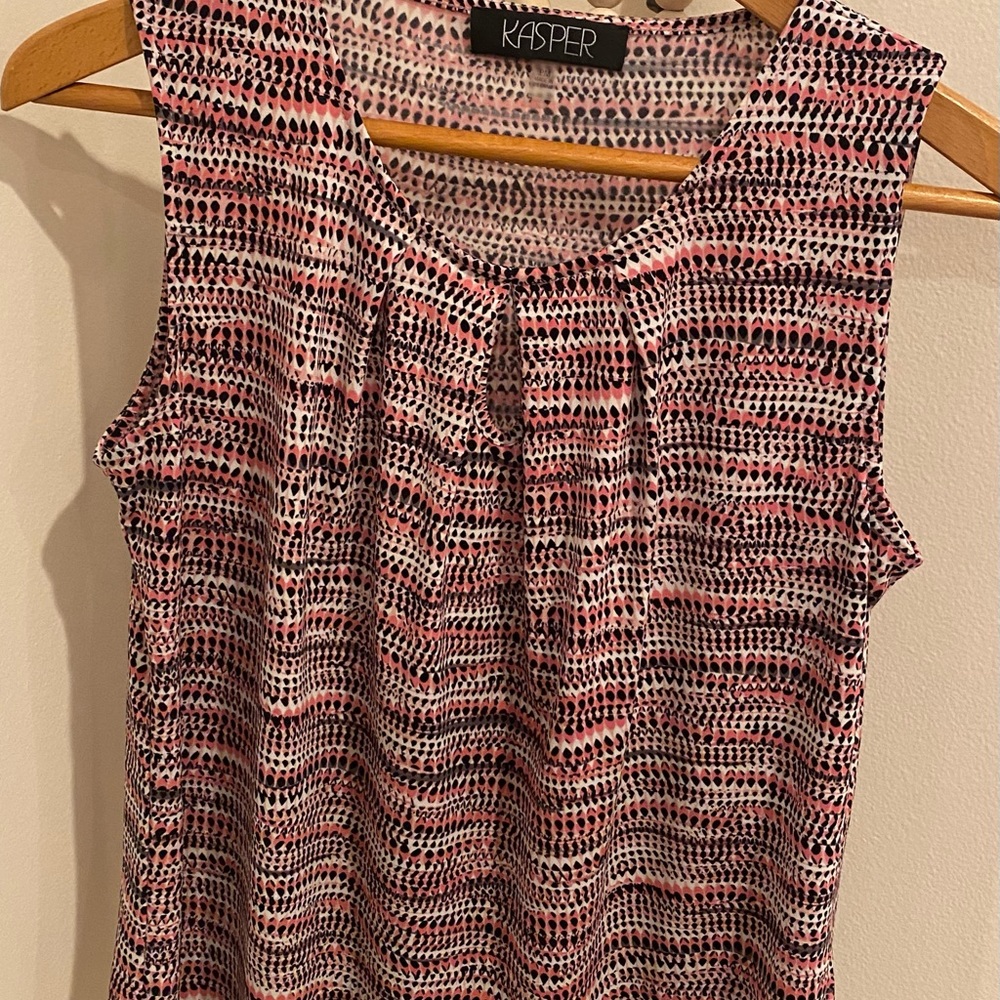 Kasper sleeveless top